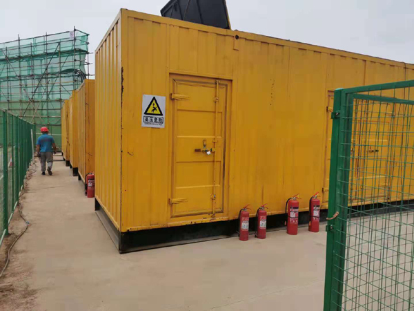 华宁出租发电机柴油发电机组受潮后，该如何处理？